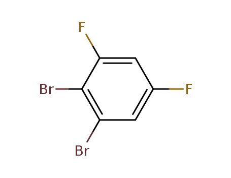 Molecular Structure of 139215-43-3 (1,2-DIBROMO-3,5-DIFLUOROBENZENE)