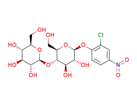 Molecular Structure of 135743-28-1 (2-CHLORO-4-NITROPHENYL-BETA-D-CELLOBIOSIDE)