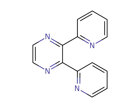 Molecular Structure of 25005-96-3 (2,3-BIS(2-PYRIDYL)PYRAZINE)