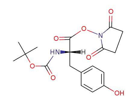 Molecular Structure of 20866-56-2 (BOC-TYR-OSU)