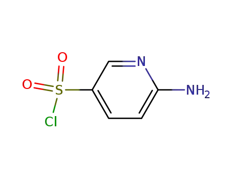 Molecular Structure of 289483-92-7 (6-Aminopyridine-3-sulfonyl chloride)