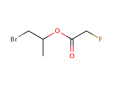 fluoro-acetic acid-(β-bromo-isopropyl ester)