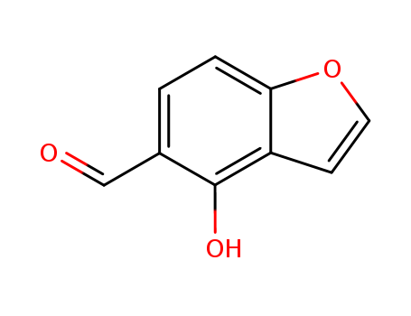 5-Benzofurancarboxaldehyde,4-hydroxy- cas  59292-71-6