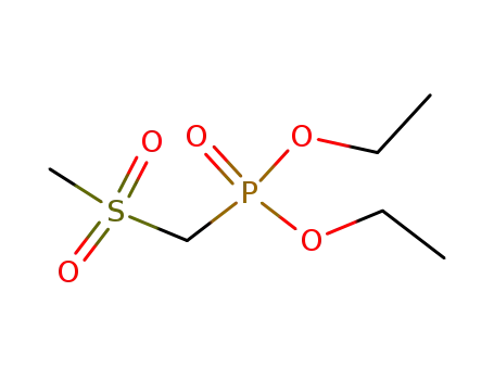 Molecular Structure of 40137-11-9 (Diethyl(methylsulfonylmethyl)phosphonate)