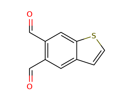 Benzo[b]thiophene-5,6-dicarboxaldehyde