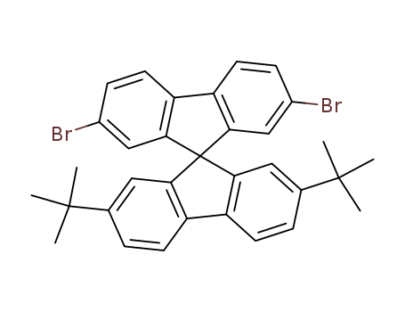 2,7-dibromo-2',7'-ditert-butyl-9,9'-spirobi[fluorene] cas no. 439791-57-8 97%