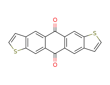 Molecular Structure of 143746-72-9 (dithieno<2,3-b><6,7-d>-9,10-anthraquinone)