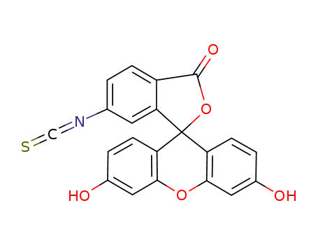 Molecular Structure of 18861-78-4 (Fluorescein 6-isothiocyanate)