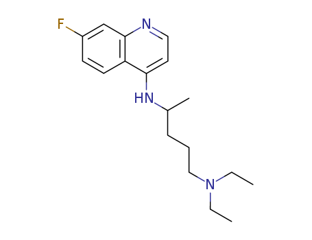 442-96-6,fluoroquine,Quinoline,4-[[4-(diethylamino)-1-methylbutyl]amino]-7-fluoro- (8CI); Fluoroquine; NSC13608