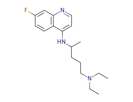 Molecular Structure of 442-96-6 (fluoroquine)