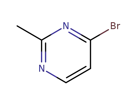 Molecular Structure of 1114560-76-7 (4-Bromo-2-methylpyrimidine)