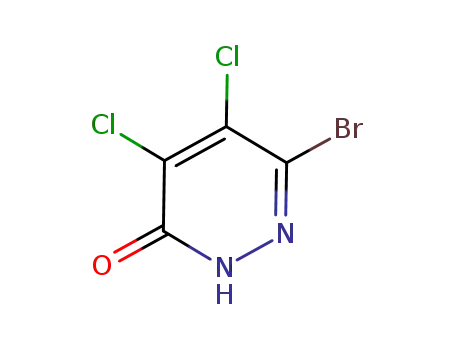 6-BROMO-4,5-DICHLORO-3 (2H)-피라 지논