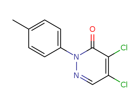 4,5-Dichloro-2-(4-methylphenyl)-2,3-dihydropyridazin-3-one, 97%