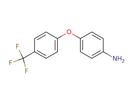 Molecular Structure of 57478-19-0 (4-(4-TRIFLUOROMETHYLPHENOXY)ANILINE)
