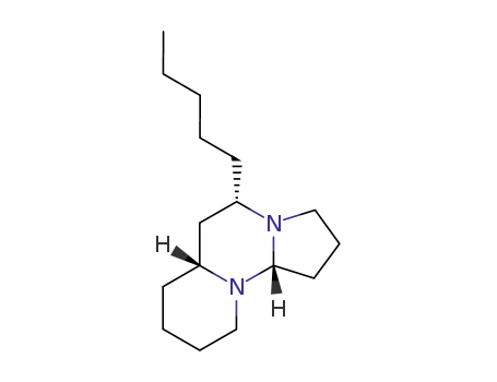 Molecular Structure of 109269-89-8 (5H-Pyrido[1,2-c]pyrrolo[1,2-a]pyrimidine,decahydro-5-pentyl-, (5S,6aR,11aS)-)