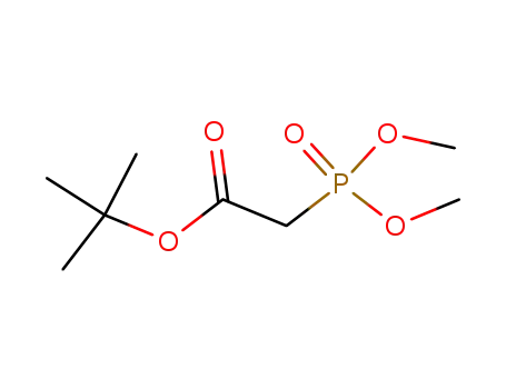 Molecular Structure of 62327-21-3 (tert-Butyl O,O-dimethylphosphonoacetate)