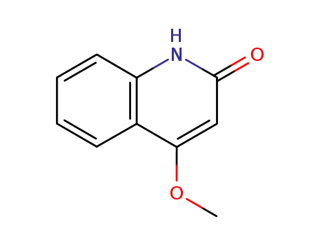 Molecular Structure of 27667-34-1 (4-Methoxy-1H-quinolin-2-one)
