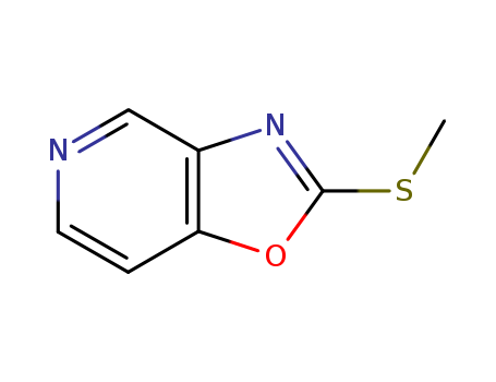Oxazolo[4,5-c]pyridine, 2-(methylthio)-