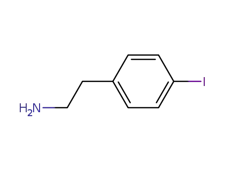Molecular Structure of 73918-57-7 (2-(4-IODOPHENYL)ETHYLAMINE)