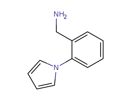 Molecular Structure of 39243-88-4 (2-(1-PYRROLYL)BENZYLAMINE)