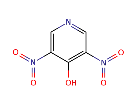 Molecular Structure of 10425-71-5 (3,5-DINITRO-4-HYDROXYPYRIDINE)