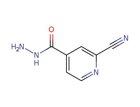 4-Pyridinecarboxylicacid,2-cyano-,hydrazide