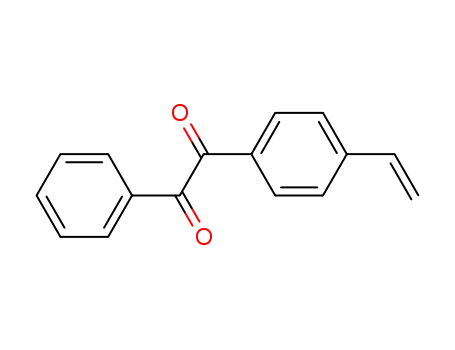 Molecular Structure of 133637-24-8 (Ethanedione, (4-ethenylphenyl)phenyl-)