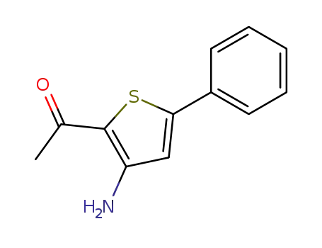 Molecular Structure of 105707-24-2 (2-ACETYL-3-AMINO-5-PHENYLTHIOPHENE)