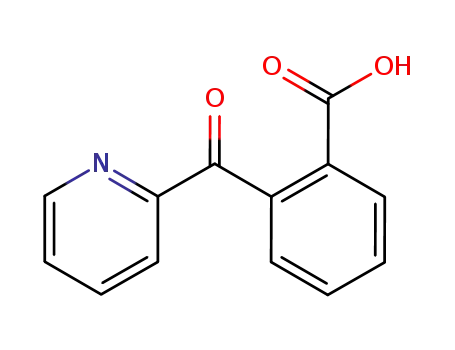 Molecular Structure of 27693-49-8 (2-(pyridine-2-carbonyl)benzoic acid)