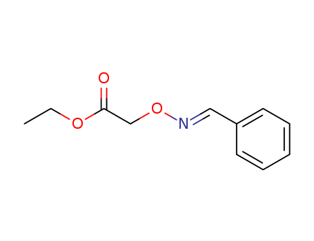 Acetic acid, [[(phenylmethylene)amino]oxy]-, ethyl ester, (E)-
