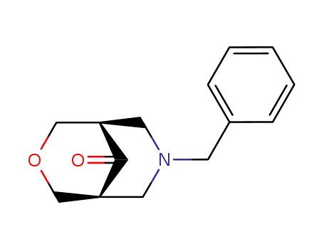 Molecular Structure of 77716-01-9 (3-Benzyl-7-oxo-3-aza-bicyclo[3.3.1nonan-9-one)
