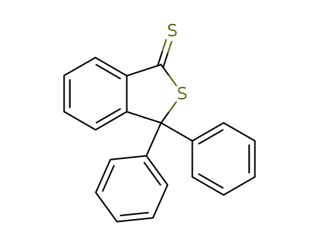 Molecular Structure of 55548-99-7 (3,3-diphenyl-2-benzothiophene-1(3H)-thione)