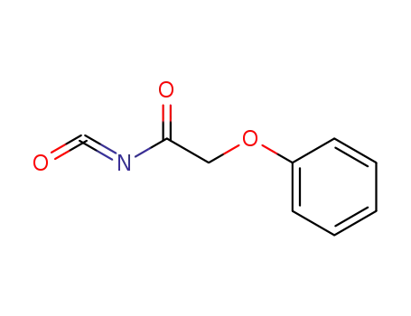 Molecular Structure of 4461-31-8 (Acetyl isocyanate, phenoxy-)