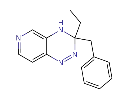 Molecular Structure of 121845-90-7 (3-benzyl-3-ethyl-2,3-dihydropyrido[3,4-e][1,2,4]triazine)