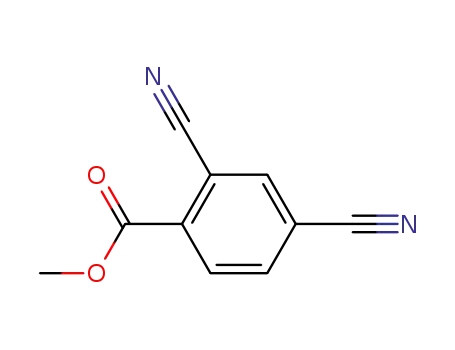Molecular Structure of 58331-99-0 (Methyl 2,4-dicyanobenzoate)