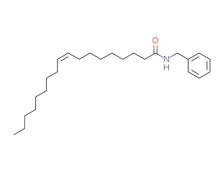 Molecular Structure of 101762-87-2 ((9Z)-N-benzyl-9-octadecenamide)