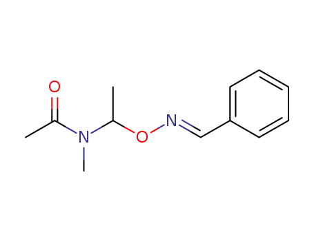 (E)-benzaldehyde O-1-(N-acetyl-N-methylamino)eth-1-yloxime