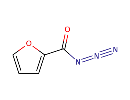 Molecular Structure of 20762-98-5 (2-FUROYL AZIDE			)
