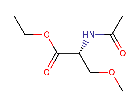 N-acetyl-β-methoxy-D-alanine ethyl ester