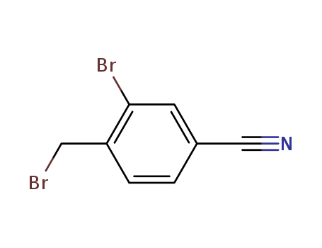 Benzonitrile,3-bromo-4-(bromomethyl)-