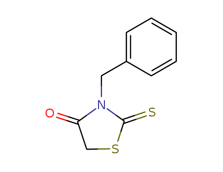 3-Benzyl-2-thioxo-1,3-thiazolan-4-one 10574-69-3