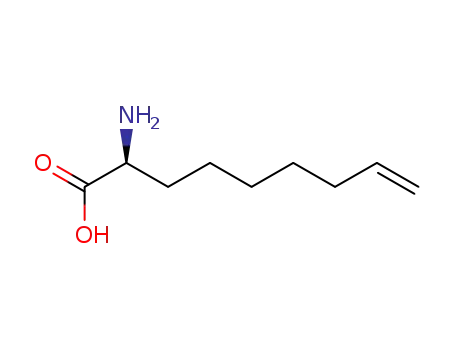 Molecular Structure of 924307-76-6 (8-Nonenoicacid,2-amino-,(2S)-)