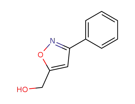 Molecular Structure of 90924-12-2 ((3-PHENYL-5-ISOXAZOLYL)METHANOL)