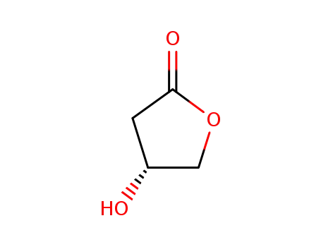 Molecular Structure of 58081-05-3 ((R)-(+)-3-Hydroxybutyrolactone)