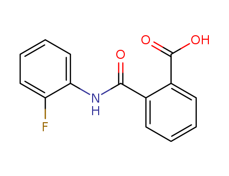 Benzoic acid,2-[[(2-fluorophenyl)amino]carbonyl]-