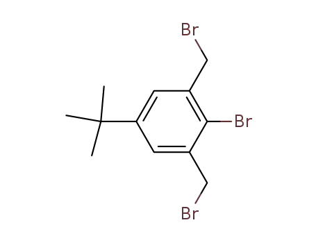 Molecular Structure of 96929-82-7 (2-bromo-1,3-bis(bromomethyl)-5-tert-butylbenzene)