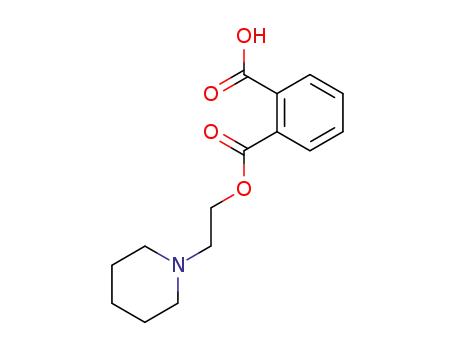 Molecular Structure of 80673-06-9 (phtalate acide de (piperidinyl)-2 ethanol)