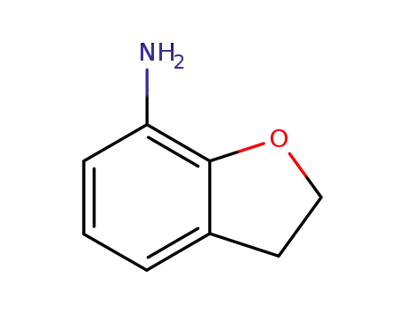 Molecular Structure of 13414-56-7 (2,3-Dihydrobenzo[b]furan-7-ylamine)