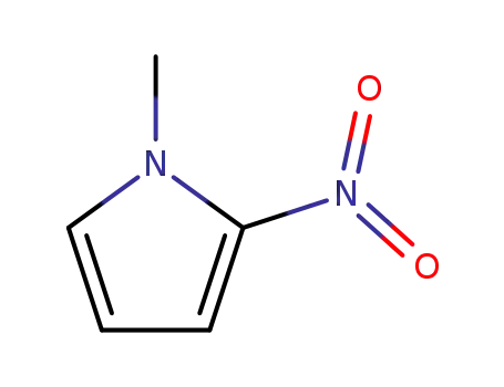Molecular Structure of 823-37-0 (1-methyl-2-nitro-pyrrole)