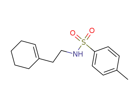 Molecular Structure of 389079-71-4 (N-(2-(cyclohex-1-en-1-yl)ethyl)-4-methylbenzenesulfonamide)